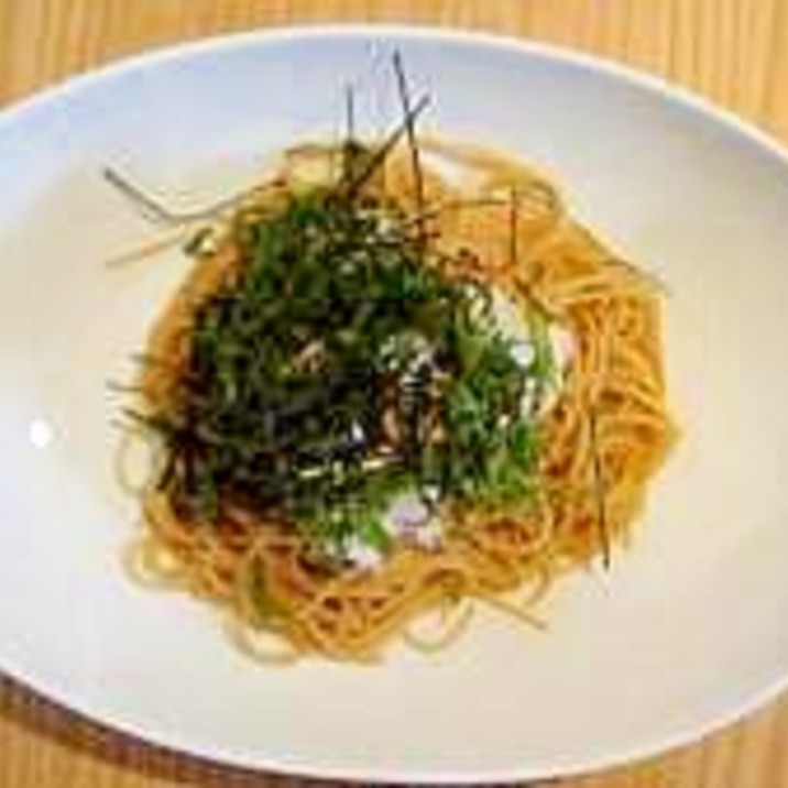 ツナと大根おろしの和風パスタ